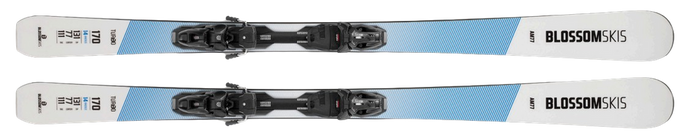 Zjazdové lyže Blossom Skis Turbo AM77 Multiflex PR Base - 2024/25
