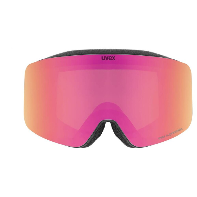 Lyžiarske okuliare Uvex PWDR FM Black Matt/Mirror Pink - 2025/26