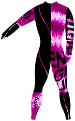 Lyžařská kombinéza ENERGIAPURA Fluid Fuxia Junior (izolační, unpadded) - 2022/23