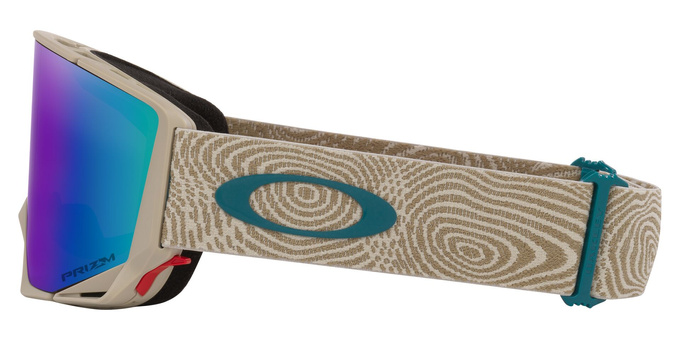 Lyžařské brýle Oakley Flow Scape L Mist Trails/Prizm Snow Argon Iridium + Additional lens Prizm Snow Iced Iridium - 2025/26