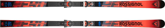 Sjezdové lyže Rossignol Hero Athlete GS + Spx 12 Rockerace GW Hot Red - 2024/25