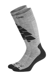 Lyžařské ponožky Picture Wooling Ski Grey Melange - 2024/25