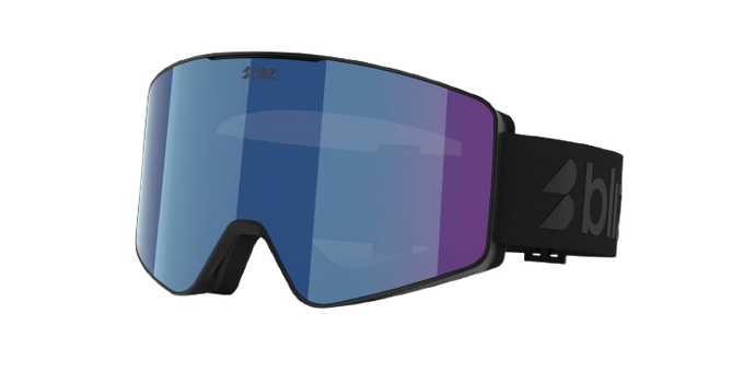Lyžařské brýle Bliz G001 Matte Black Frame/Brown With Blue Multi Lens - 2025/26