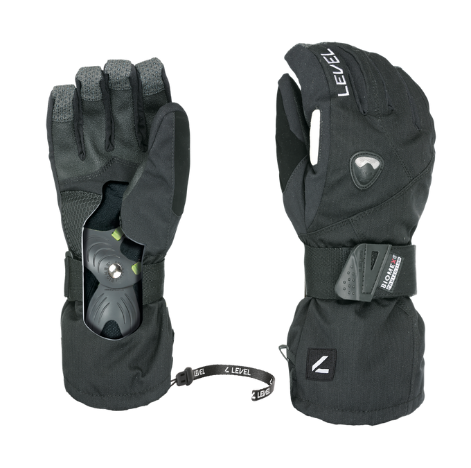 Lyžařské rukavice Level Fly Black - 2025/26