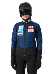 Péřová bunda Helly Hansen World Cup Insulator Jacket Ocean NSF - 2023/24