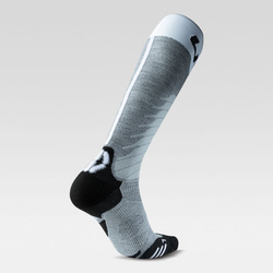 Lyžařské ponožky UYN Man Ski One Merino Socks Grey Melange/White - 2025/26