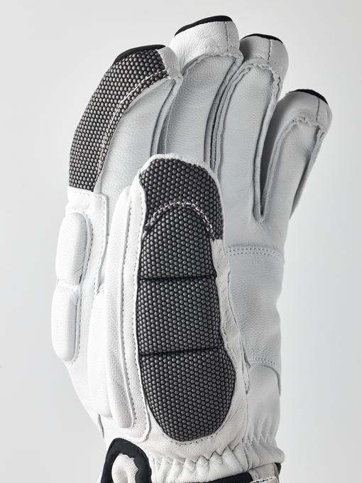 Lyžařské rukavice Hestra Gripen GS White/Navy - 2025/26