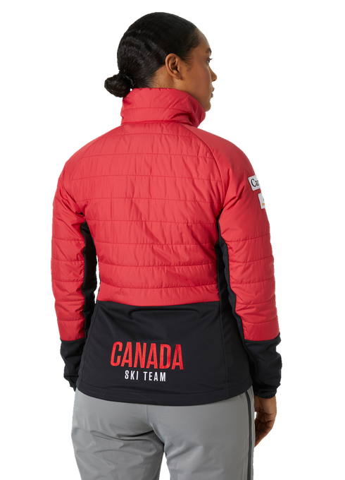 Péřová bunda Helly Hansen World Cup Insulator Jacket Red - 2023/24