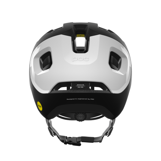 Cyklistická helma POC Axion Race MIPS Uranium Black Matt/Hydrogen White