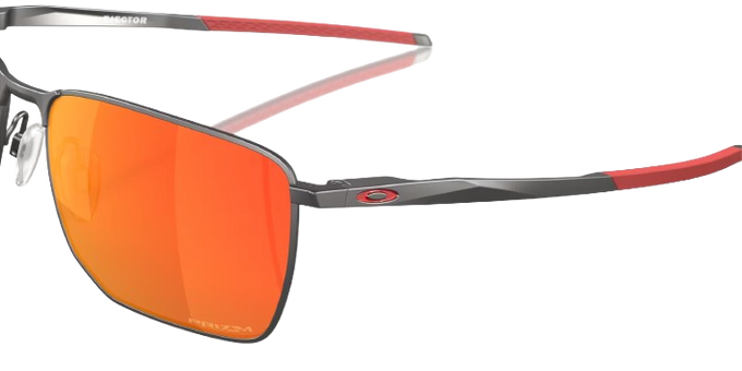 Sluneční brýle Oakley Ejector Matte Gunmetal Frame / Prizm Ruby Lenses