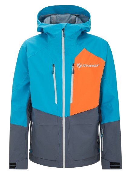 Lyžařská bunda Ziener Trivor Man Padded Carribean Ombre - 2025/26