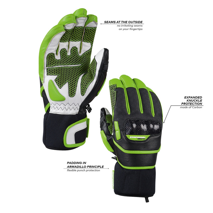 Lyžařské rukavice Komperdell National Team - Race Gloves 5-Finger - 2025/26