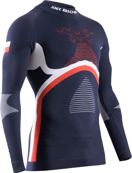 Funkční triko X-Bionic Energy Accumulator 4.0 Patriot Shirt Turtle Neck LG SL Poland - 2025/26