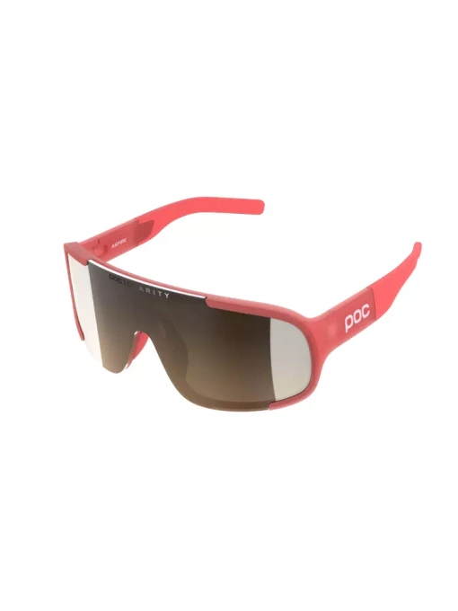 Sluneční brýle  POC Aspire Performance Ammolite Coral Translucent - Brown/Silver Mirror - 2023/24