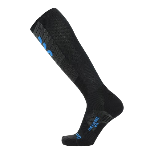 Lyžařské ponožky UYN Man Ski Evo Race One Black/Blue - 2025/26