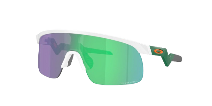 Sluneční brýle Oakley Resistor Matte White Frame/Prizm Jade Lenses