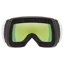 Lyžiarske okuliare Uvex Downhill 2100 CV White Matt SL Orange-Green - 2023/24