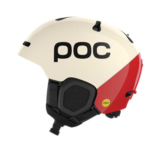 Lyžařská helma Kask POC Fornix BC Rouge/Blanc - 2025/26