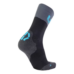 Cyklistické Ponožky UYN Man Cycling Light Socks Black/Grey/indigo Bunting