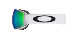Lyžiarske okuliare Oakley Flight Deck M Prizm Snow Jade Iridium Lenses / Matte White - 2024/25