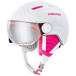 Lyžařská helma HEAD Maja Visor White - 2025/26