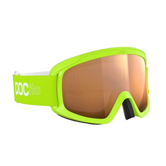 Lyžařské brýle POC POCito Opsin Fluorescent Yellow/Green/Partly Sunny Light Orange - 2025/26
