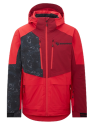 Lyžařská bunda Ziener Trivor Junior Padded Red Black Foggy - 2024/25
