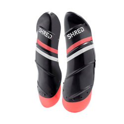 Chrániče holení SHRED Carbon Shin Guard Carbon/Rust PRO - 2025/26