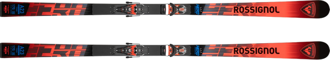 Sjezdové lyže Rossignol Hero Athlete GS 170-182 R22 + Spx 12 Rockerace GW Hot Red - 2025/26