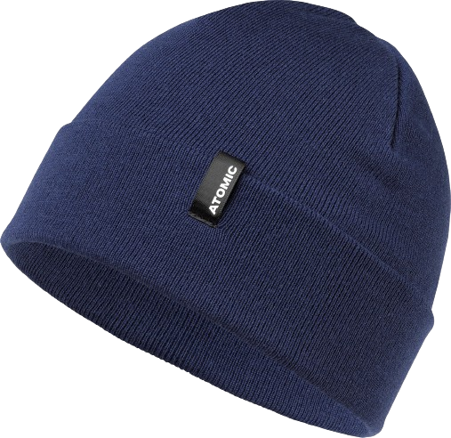 Čepice Atomic Alps Rolled Cuff Beanie Dark Blue – 2025/26