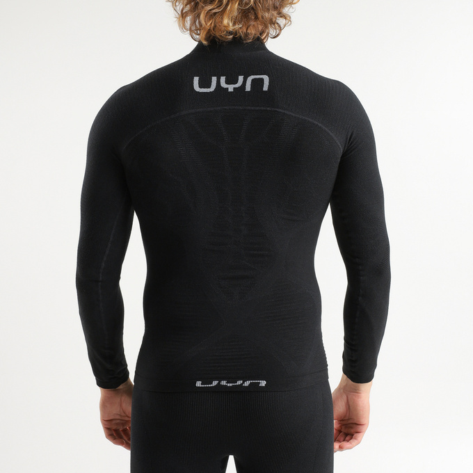 Funkční triko UYN Man Elevatyon Biomorph UW Shirt Long SL Turtle New Neck Black - 2025/26