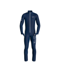 Lyžařská kombinéza Energiapura Globe Dark Blue Junior (insulated, light padded) - 2024/25