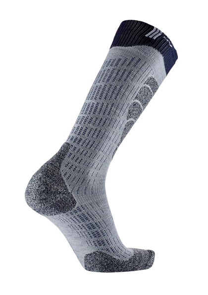 Lyžařské ponožky Sidas Ski Merino Grey/Orange