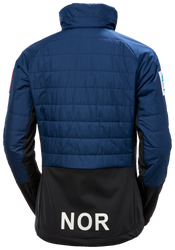 Péřová bunda Helly Hansen World Cup Insulator Jacket Ocean NSF - 2023/24