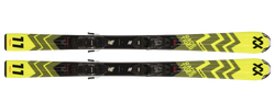 Sjezdové lyže Volkl Racetiger Junior Yellow (130 - 160) + 7.0 vMotion JR Black - Anthracite - 2024/25