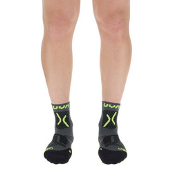 Cyklistické Ponožky UYN Man Cycling MTB Anthracite/Yellow Fluo