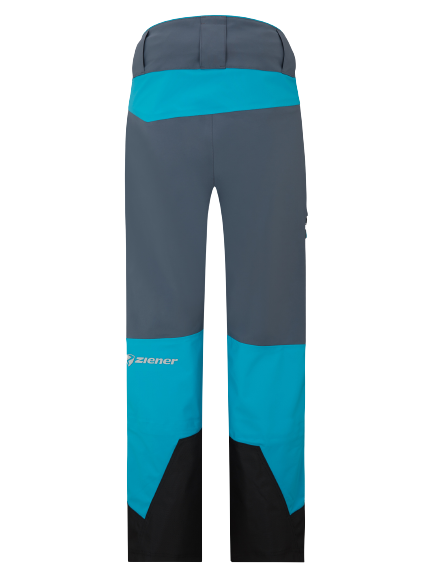 Lyžařské kalhoty Ziener Tewes Full-Zip Man Carribean Ombre - 2025/26