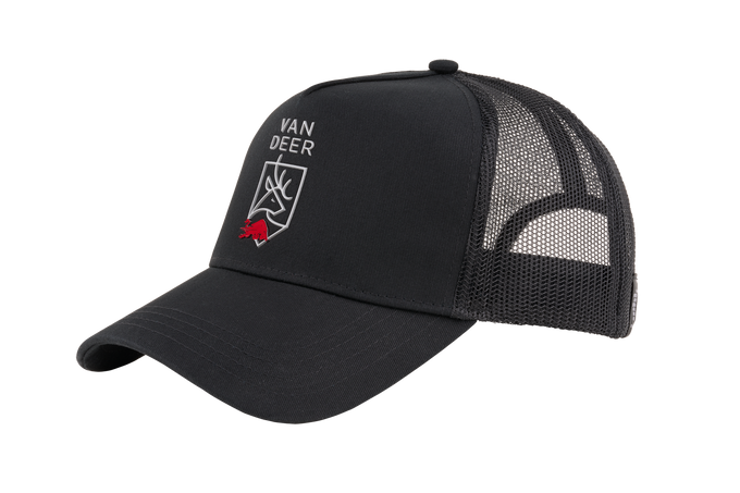 Víčko Van Deer Trucker Cap Black - 2025/26