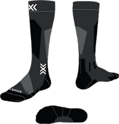 Ponožky X-socks Ski Discover Merino OTC X Black/Grey - 2024/25