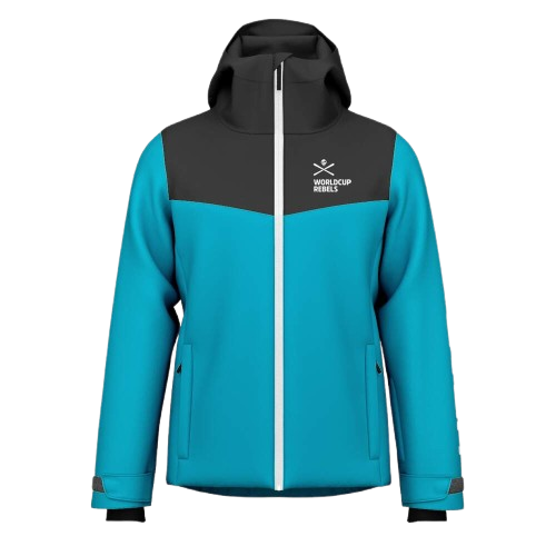 Lyžařská bunda HEAD Race Nova Jacket Junior Black/Blue - 2025/26