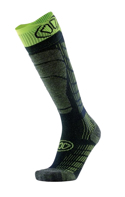 Lyžiarske ponožky Sidas Ski Comfort Black/Yellow - 2025/26
