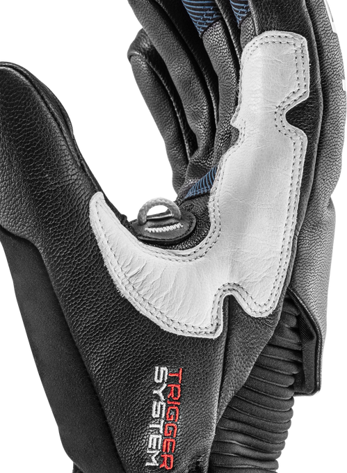 Lyžařské rukavice LEKI Hevon Pro 3D Black/Marine - 2025/26