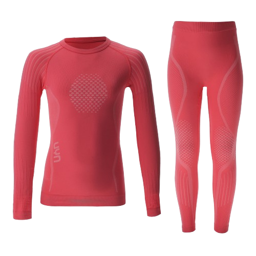 Termoaktivní oblečení UYN Junior Visyon 2.0 Uw Set (Shirt Lg. sl./pants Long) Sweet Pink - 2025/26
