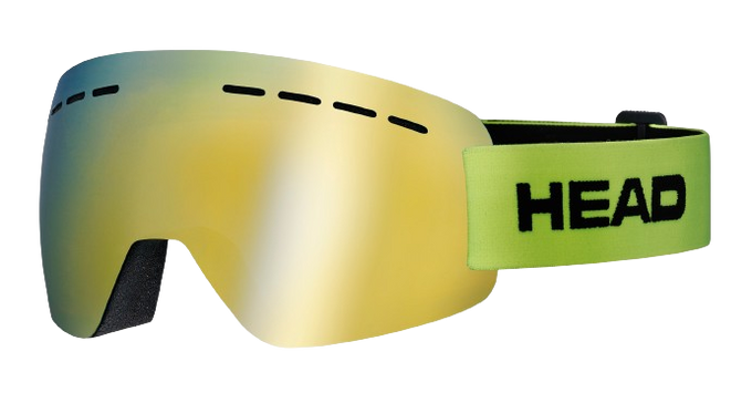Lyžařské brýle HEAD Solar FMR Lime - 2025/26
