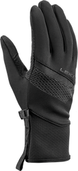Lyžařské rukavice LEKI Cross Black - 2023/24