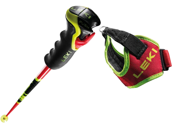 Sjezdové hole LEKI Venom GS 3D Red - 2025/26