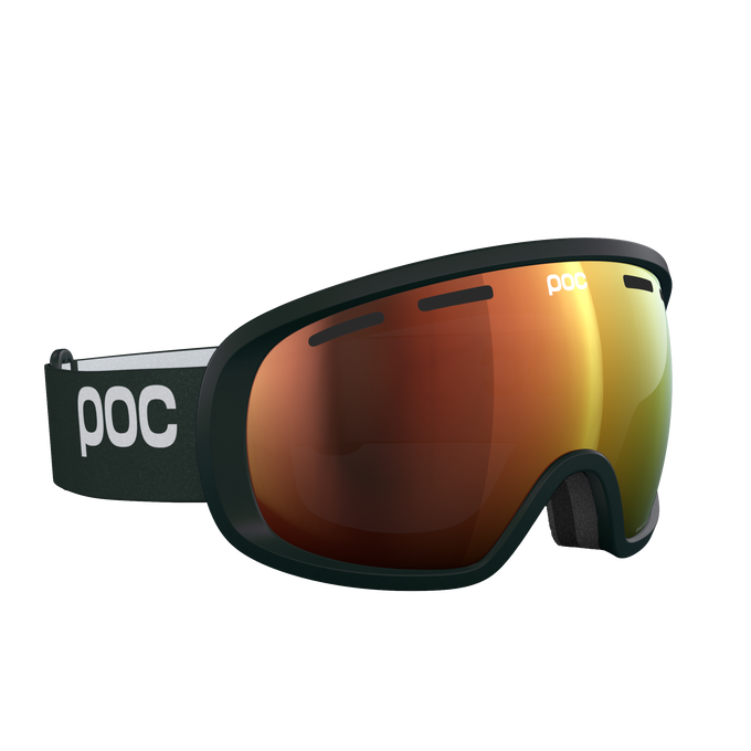 Lyžařské brýle POC Fovea Pargasite Green/Partly Sunny Orange - 2025/26