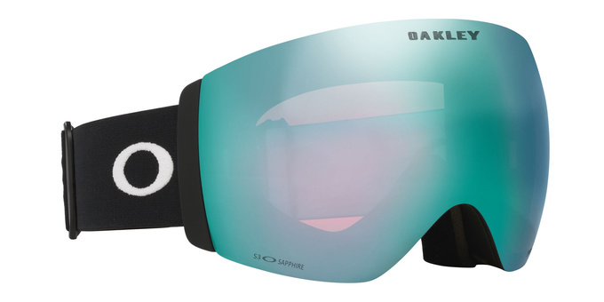 Lyžařské brýle Oakley Flight Deck Pro L Matte Black/Prizm Snow Sapphire Iridium + Additional lens Prizm Snow Iced Iridium - 2025/26