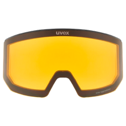 Lyžařské brýle Uvex lace ATTRACT FM Black Matt/Mirror Opal + spare lens - 2025/26