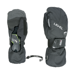 Lyžařské rukavice Level Half Pipe Mitt Gore-Tex Black - 2025/26